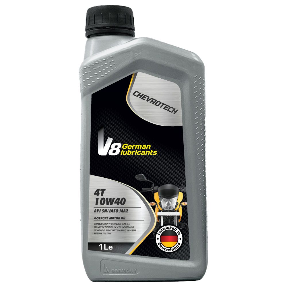 V8 4T Oil SAE 10W40 API SN