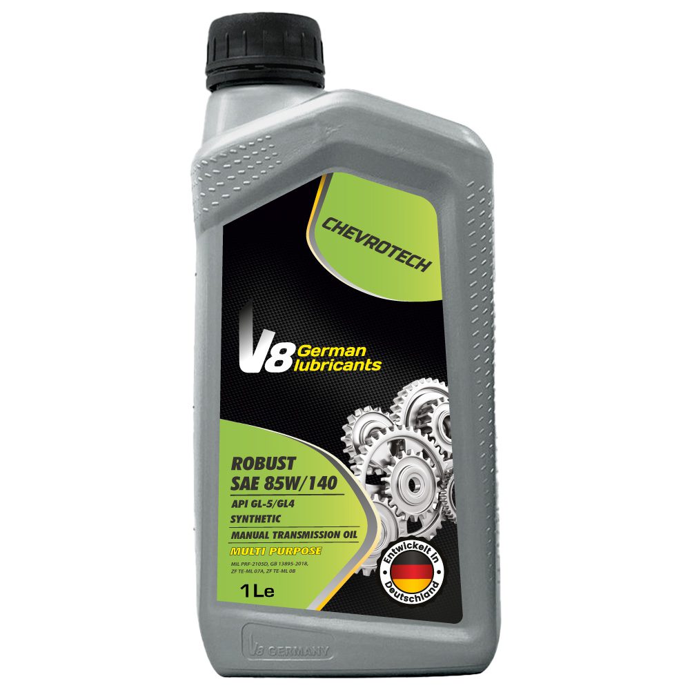 V8 Gear Oil SAE 85W/140 API GL-5/GL-4 - Heavy-Duty Protection