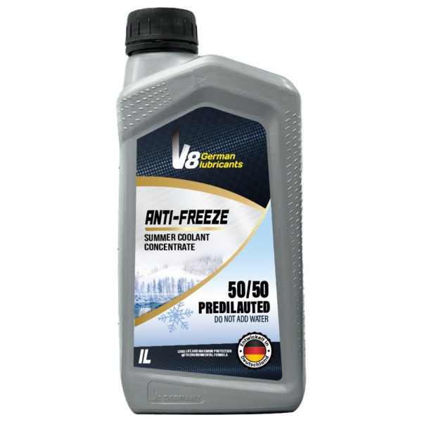 V8 Pre-Mixed Anti-Freeze Coolant