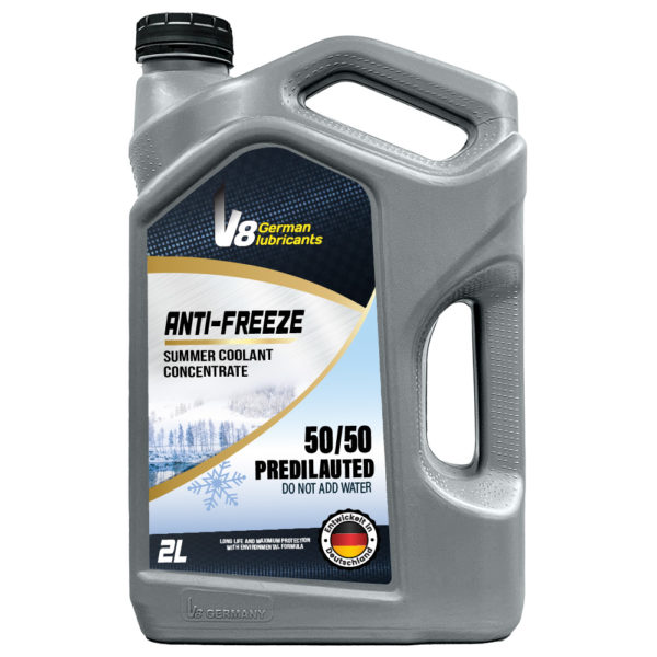 V8 Anti-Freeze Coolant – Ready-to-Use Coolant for All-Weather - Image 2