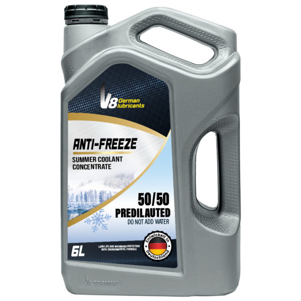 V8 Anti-Freeze Coolant – Ready-to-Use Coolant for All-Weather - Image 3