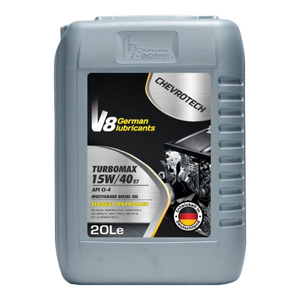 V8 SAE 15W/40 API CI-4